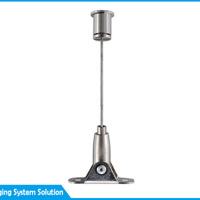 Kit de suspensão de tecto de aço inoxidável com cabo de arame e agarrador de cabo