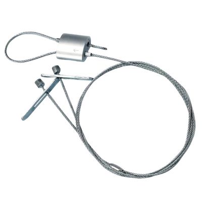 20*20MM 1.2-1.5MM Cable Looping Gripper with 900N Break Load for Lighting Hanging System