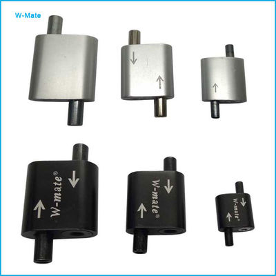 M12 Fixador de Cabo Autogrip Preto com Laço e Cabo de Aço 1*7 e 1*19