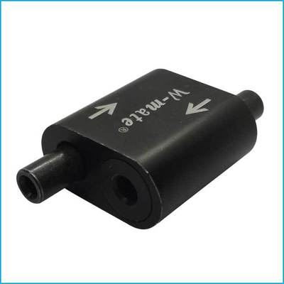 M12 Fixador de Cabo Autogrip Preto com Laço e Cabo de Aço 1*7 e 1*19