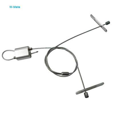 Adjustable Brass Wire Rope Grip Lock for Secure Cable Management with 7x7 or 1x19 Construction and 1.0-1.5mm Diameter