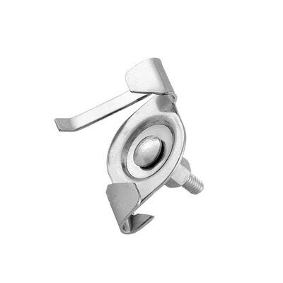 Clipes Oblongos em T, clipes brancos para teto suspenso, clipes em T para fixação de trilhos de iluminação a tetos rebaixados