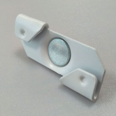 Sistema de suspensão com clipes de cabo Twist T-Bar para grelhas de teto com furo para fácil instalação