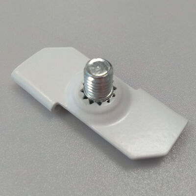 Sistema de suspensão com clipes de cabo Twist T-Bar para grelhas de teto com furo para fácil instalação