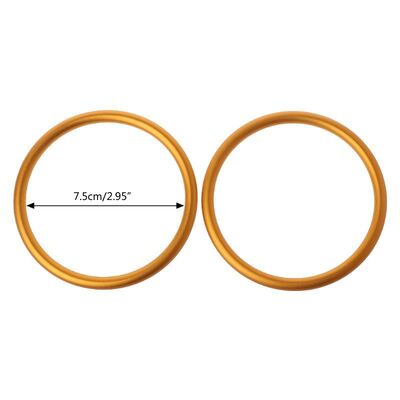 Anéis ergonômicos para bebê 6063 de alumínio