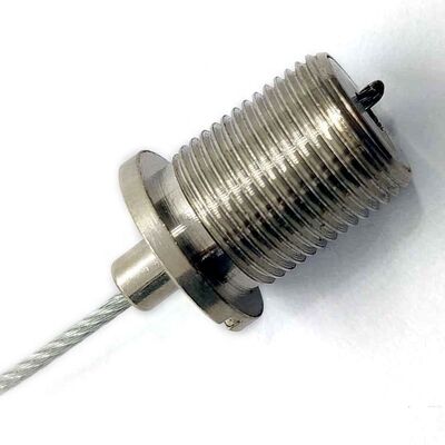 Conector de cobre rápido, de fios de cabo, de machos, agarrador de ferramentas, material de latão, grampo de corda para acessórios de iluminação