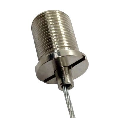 Conector de cobre rápido, de fios de cabo, de machos, agarrador de ferramentas, material de latão, grampo de corda para acessórios de iluminação