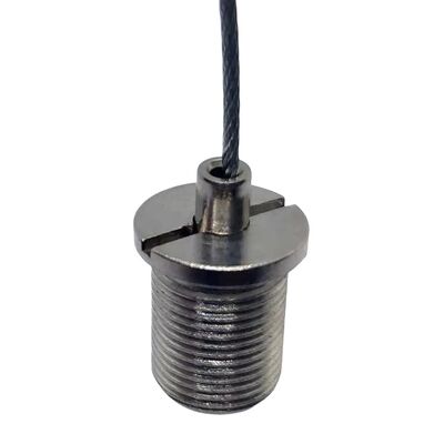 Conector de cobre rápido, de fios de cabo, de machos, agarrador de ferramentas, material de latão, grampo de corda para acessórios de iluminação