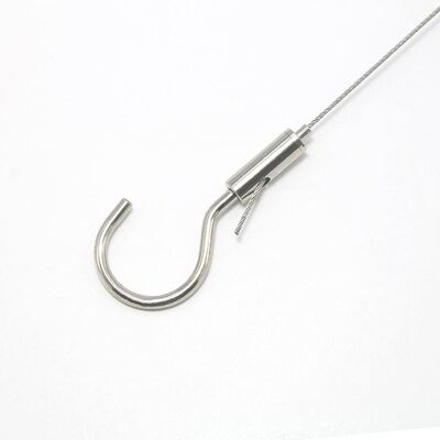 Gancho de suspensão ajustável de latão de alta qualidade para cabo, ferragem, sistema de suspensão de teto, braçadeira para pendurar luzes e sinais