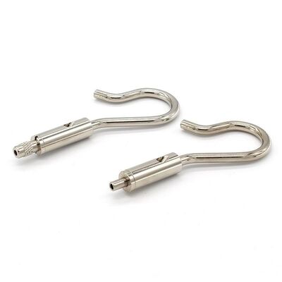 Gancho de suspensão ajustável de latão de alta qualidade para cabo, ferragem, sistema de suspensão de teto, braçadeira para pendurar luzes e sinais