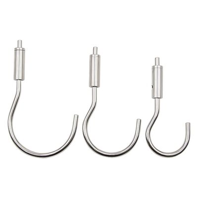 Gancho de suspensão ajustável de latão de alta qualidade para cabo, ferragem, sistema de suspensão de teto, braçadeira para pendurar luzes e sinais