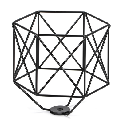 Gaiola de guarda de lâmpada de fio de metal sombra de lâmpada para decoração tons de gaiola de fio