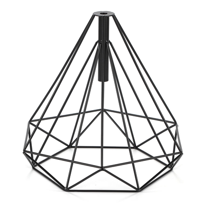 Gaiola de guarda de lâmpada de fio de metal sombra de lâmpada para decoração tons de gaiola de fio
