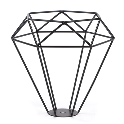 Gaiola de guarda de lâmpada de fio de metal sombra de lâmpada para decoração tons de gaiola de fio