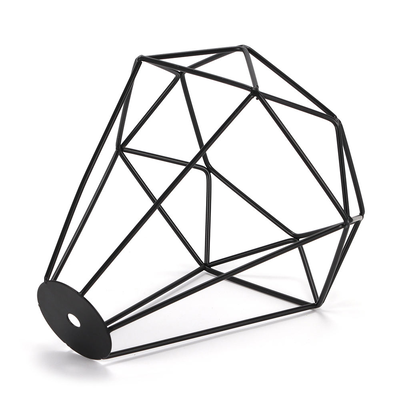Gaiola de guarda de lâmpada de fio de metal sombra de lâmpada para decoração tons de gaiola de fio
