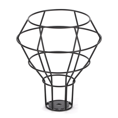 Gaiola de guarda de lâmpada de fio de metal sombra de lâmpada para decoração tons de gaiola de fio