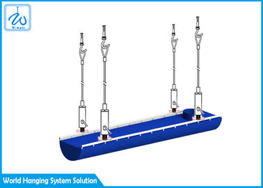 Sistema de suspensão galvanizado bens da corda de fio de aço de grande resistência para o canal de ar