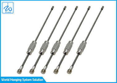 Porta-chaves resistente durável do laço do cabo para a construção de fio 7 * 7 de caminhada exterior