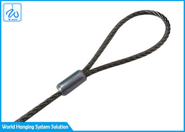 Força e durabilidade pé do conjunto da corda de 3,0 milímetros único com laço dobro
