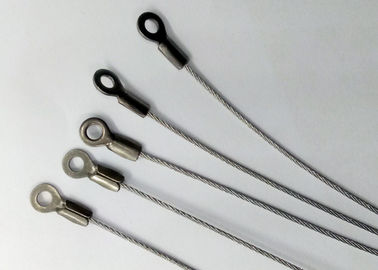 Gargantilhas do estilingue da corda de fio de aço do cabo com os ilhós para a suspensão Plafond