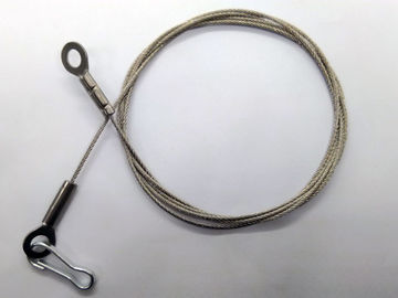 Fixe estilingues do cabo da corda de fio com os ilhós para o sistema de suspensão do fio