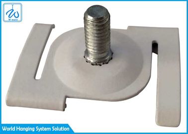 M6 M6 T-Bar Twist Clip Hook Cable Gripper Versátil Fixação para sistema de suspensão acústico de teto