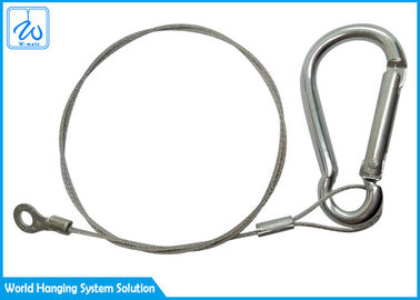7*19 galvanizou o cabo de aço inoxidável da corda de fio 304 para a correia da segurança