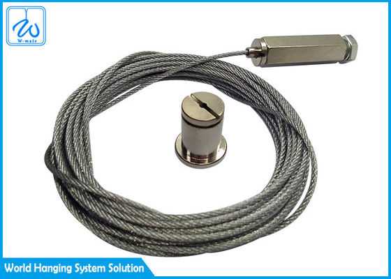 1 medidor que ilumina luzes de Kit Suspension Chain For Panel do cabo da suspensão