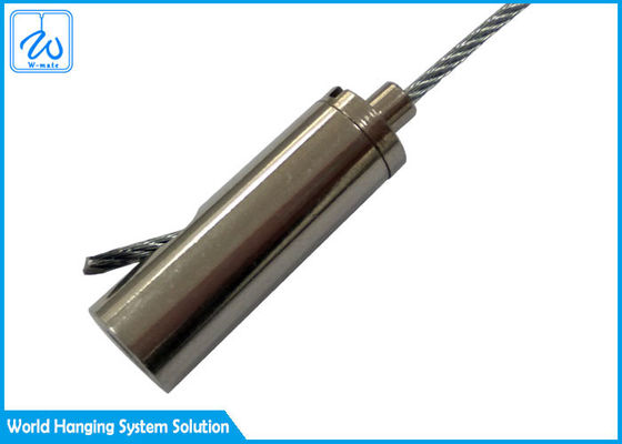 Prendedor maleável grampos de corda fixados do fio Din741 da galvanização do grampo eletro
