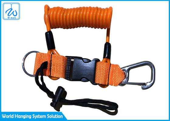 Chicote de fios de segurança portátil e durável com dois Lanyard Fall Protection