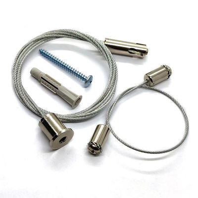 Luz Kit With Brass Cable Gripper de suspensão cabendo da corda de fio de aço