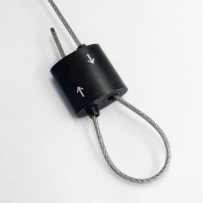 Tensor dando laços da braçadeira do fechamento do cabo do prendedor dos aviões de aço do ajustador com laço
