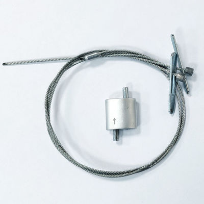 Encaixes de suspensão da luz de Kit Steel Wire Cable Gripper da suspensão do estilo de Y