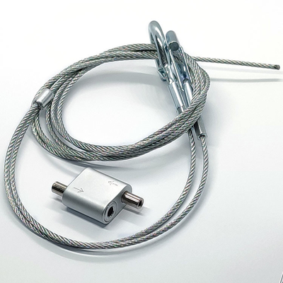 Da suspensão intermediária dos prendedores do ajustador do cabo dando laços encaixes de suspensão de Kit Steel Wire Cable Gripper