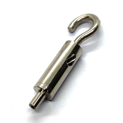 Prendedores ajustáveis do cabo da saída lateral com o gancho para a corda de fio inoxidável dos aviões
