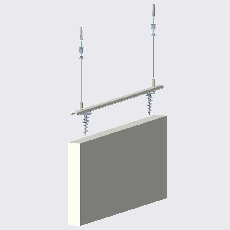 Kit de suspensão de parafusos de canto painéis insonorizados para parede e painéis insonorizados para estúdios