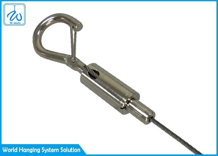 Prendedor de bronze ajustável direto do cabo da saída lateral da fábrica para a corda de fio de construção