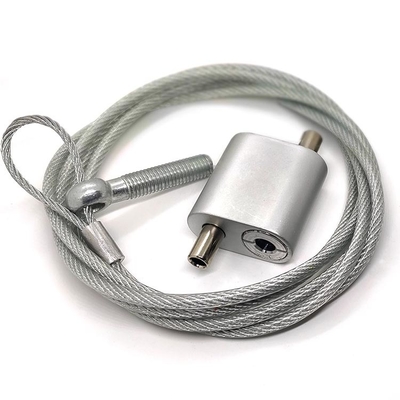Suspensão Kit With Lock Small Model do aperto corda de 1 medidor com diâmetro 1.5mm da curvatura