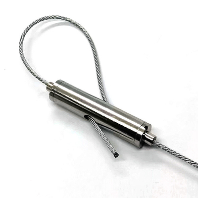 Tensor dando laços da braçadeira do fechamento do cabo do prendedor dos aviões de aço do ajustador com laço