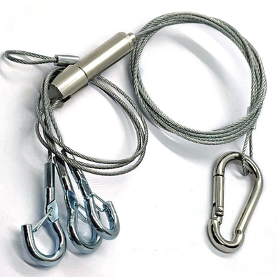 Suspensão ereta livre de suspensão Kit Adjustable Flower Hanging System da corda de fio da luz da planta