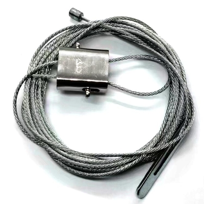 Iluminação de latão ajustável de cabo de arame elétrico para cabo com loops