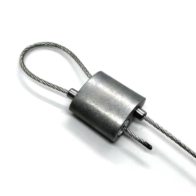 Grampos de cabo de alumínio de latão ajustáveis, fáceis de usar