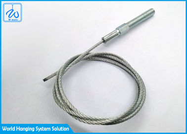 1x19 galvanizou os encaixes Screwfix da corda de fio para o sistema de cabo da suspensão
