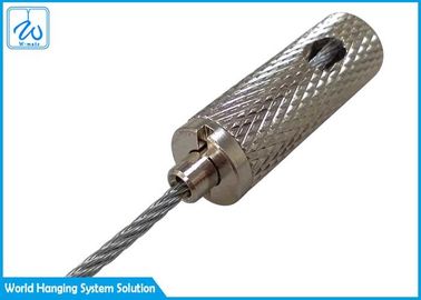 cabo de superfície serrilhado 2.0mm Grippper/jogo da suspensão fio da iluminação