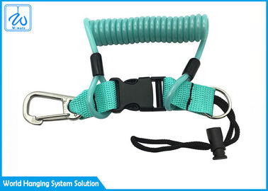 Capacete de segurança flexível Lanyard With Clip do capacete de segurança