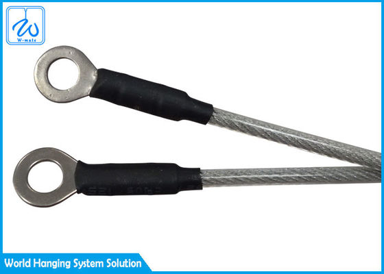 7x19 galvanizou a corda de fio de aço cabografa 1.2mm com olho da estaca