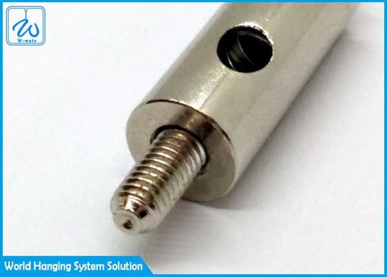 Braçadeira de corda do fio de aço com a linha masculina para o sistema de iluminação suspendido