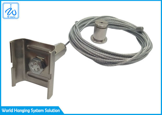 Suspensão de aço galvanizada aviões Kit For Lighting Installation do cabo