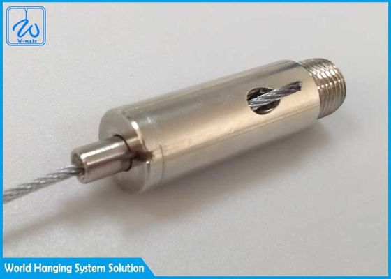 Grampos de corda inoxidáveis forjados gota galvanizados do fio de 1.5mm para iluminar a suspensão