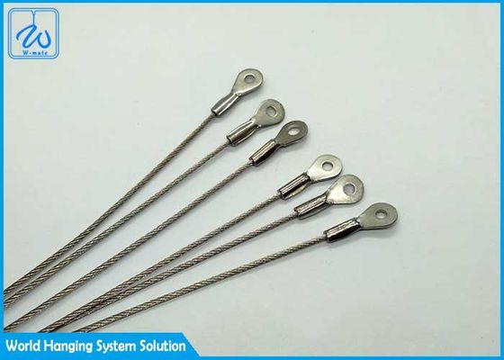 O nylon revestiu a corda de fio de aço inoxidável 2.5mm para sistemas de suspensão